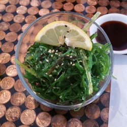 Seaweed salad.