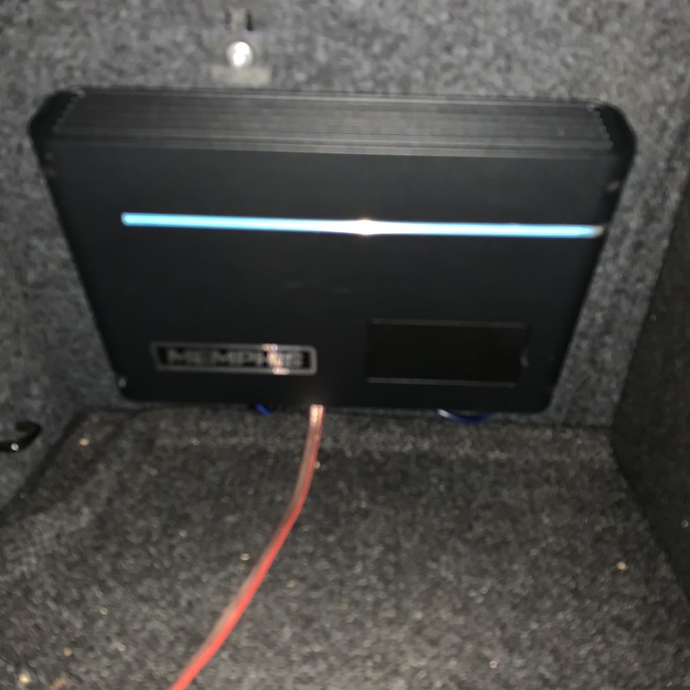 Advanced Car Stereo - Memphis amplifier mounted behind back seat - Car Stereo Installation Near Me - Riverside, California Advanced Car Stereo - Memphis amplifier mounted behind back seat - Car Stereo Installation Near Me - Riverside, California