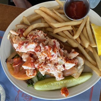 The Lobster Pot - Lobster Lobster Salad Roll Sandwich - Seafood Near Me - Bristol, Rhode Island The Lobster Pot - Lobster Lobster Salad Roll Sandwich - Seafood Near Me - Bristol, Rhode Island