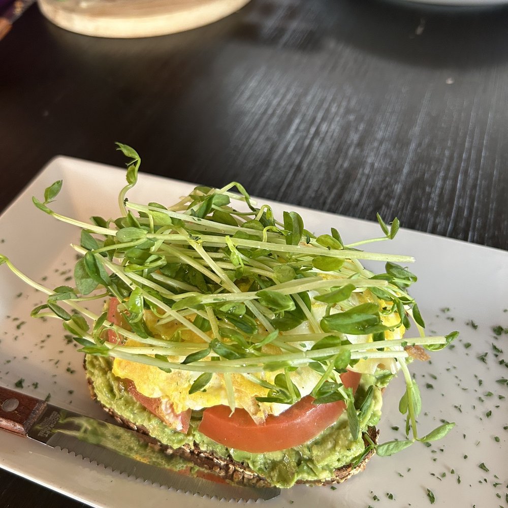 Life Garden Cafe - Avocado, Scrambled Eggs and Tomato Garden Breakfast Toast - Sandwiches Near Me - Worcester, Massachusetts Life Garden Cafe - Avocado, Scrambled Eggs and Tomato Garden Breakfast Toast - Sandwiches Near Me - Worcester, Massachusetts