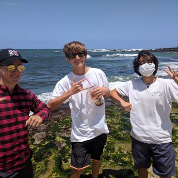 Turtle Beach - My boys. - Beaches Near Me - Haleiwa, Hawaii