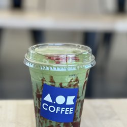 Strawberry matcha