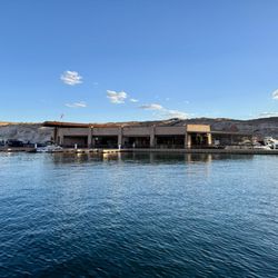 The Point Restaurant - The floating building!  So cool.