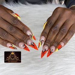 T & T Nails Salon And Spa Sugar Land - Halloween nails designs