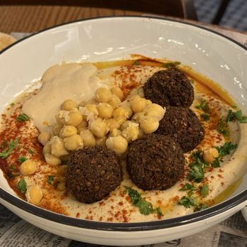Cafe Landwer - Falafel Hummus Bowl - Mediterranean Near Me - Boston, Massachusetts Cafe Landwer - Falafel Hummus Bowl - Mediterranean Near Me - Boston, Massachusetts