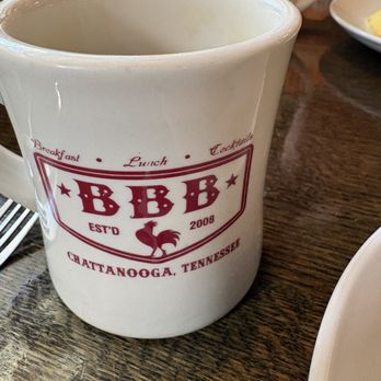 Big Bad Breakfast - Chattanooga - Great coffee and they had heavy cream and honey on request - Breakfast & Brunch Near Me - Chattanooga, Tennessee Big Bad Breakfast - Chattanooga - Great coffee and they had heavy cream and honey on request - Breakfast & Brunch Near Me - Chattanooga, Tennessee