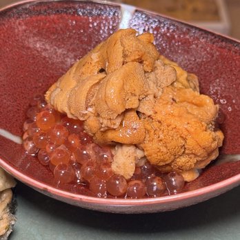 Tsumo Uws - negitoro don with uni and ikura - Sushi Bars Near Me - New York, New York