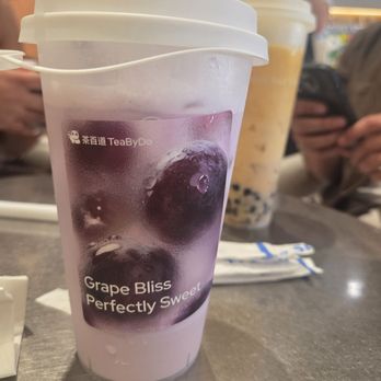 TeaByDo - Grape Jasmine Milk Tea - Bubble Tea Near Me - Irvine, California TeaByDo - Grape Jasmine Milk Tea - Bubble Tea Near Me - Irvine, California
