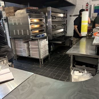 Vito's Slices and Ices - Pizza making area - Pizza Near Me - New York, New York Vito's Slices and Ices - Pizza making area - Pizza Near Me - New York, New York
