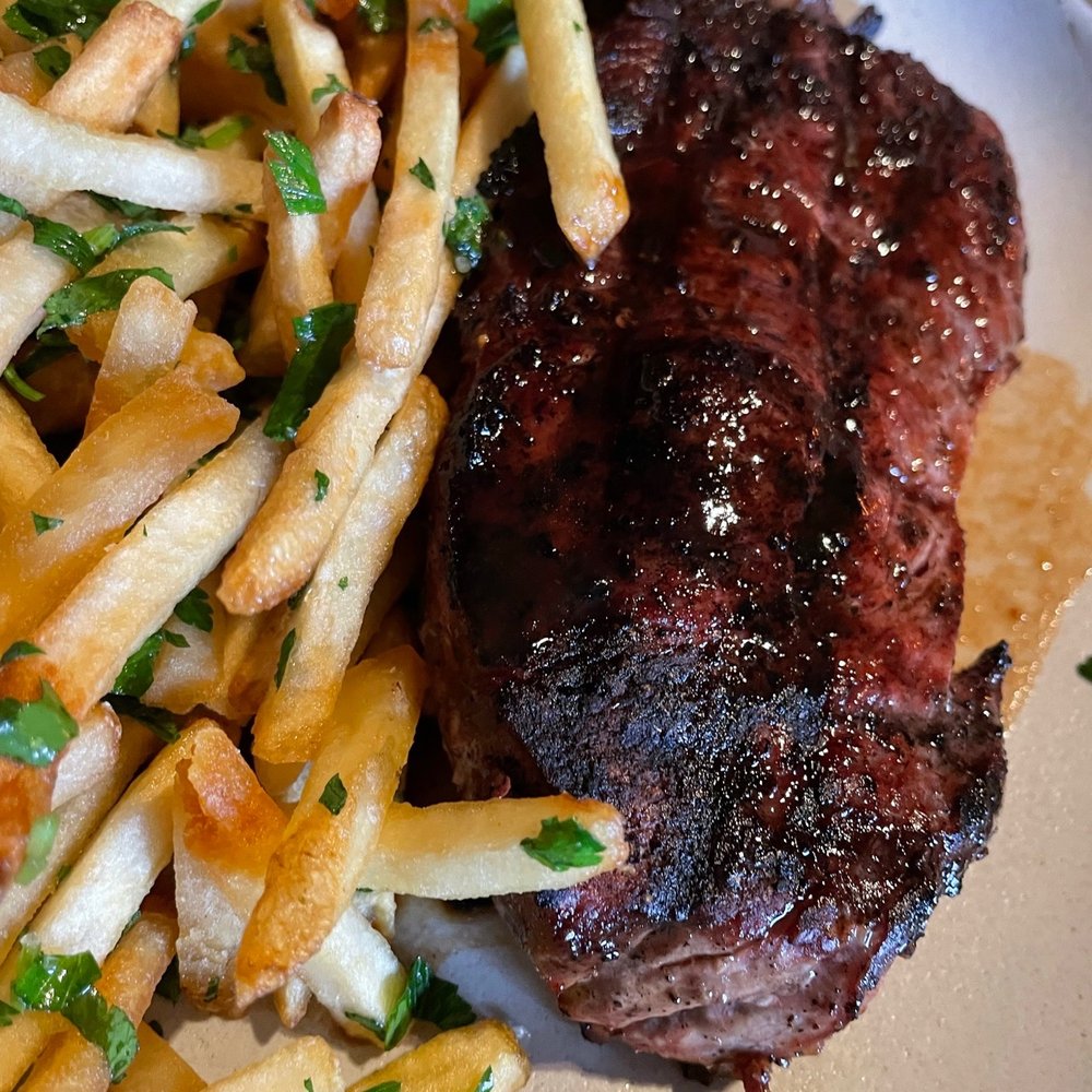 Metro Lafayette - Grilled Five Dot Ranch Grass Fed Sirloin Steak - New American Near Me - Lafayette, California Metro Lafayette - Grilled Five Dot Ranch Grass Fed Sirloin Steak - New American Near Me - Lafayette, California