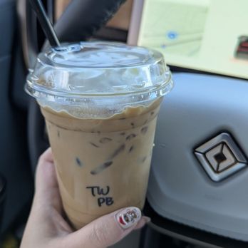 Cravings Pdx - Toasted white mocha with peanut butter added - Coffee & Tea Near Me - Portland, Oregon Cravings Pdx - Toasted white mocha with peanut butter added - Coffee & Tea Near Me - Portland, Oregon