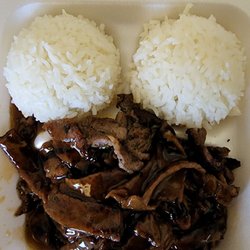 56th Teriyaki - Beef teriyaki. 7/10 just a lil bit too much sauce.