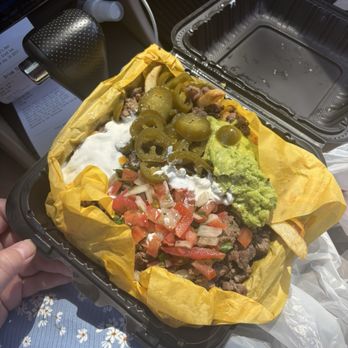 Charlie's Best Burger - Carne Asada Nacho Fries Upgrade - Mexican Near Me - Santa Ana, California