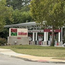 Regular gasoline is up 20 cents today everywhere in town
