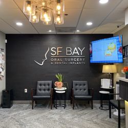 SF Bay Oral Surgery & Dental Implants - West side wall of lobby