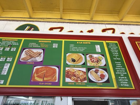 Menu photo 1 Lalo's Ventura, CA