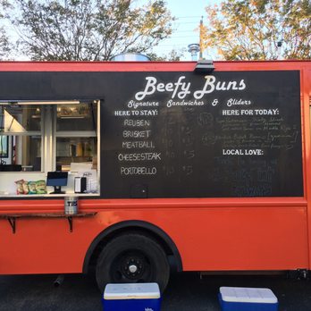 Beefy Buns - a food truck parked in a parking lot - Food Trucks Near Me
