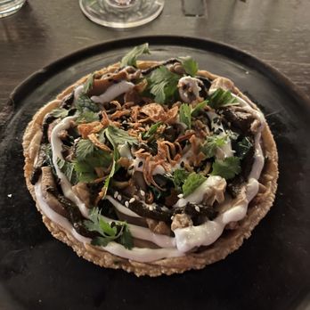 Claro - Wild Mushrooms, Pasilla Negra, Goat Cheese - Mexican Near Me - Brooklyn, New York