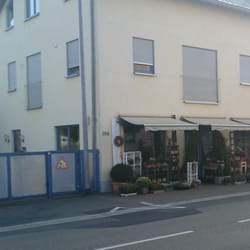 blumiges Blumenladen, - Blumiges in Linter von der anderen Straßenseite