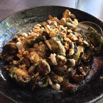 Goen Dining + Bar - Crispy Brussels sprouts and cauliflower - Pan Asian Near Me - Kailua, Hawaii