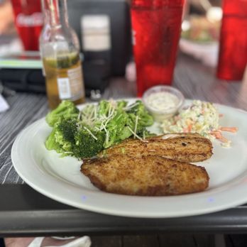 Blue Parrot Grill - Blackened tilapia - New American Near Me - Mooresville, North Carolina Blue Parrot Grill - Blackened tilapia - New American Near Me - Mooresville, North Carolina