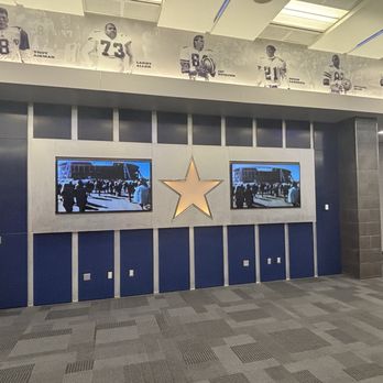 AT&T Stadium - Cowboys Locker Room - Stadiums & Arenas Near Me - Arlington, Texas AT&T Stadium - Cowboys Locker Room - Stadiums & Arenas Near Me - Arlington, Texas