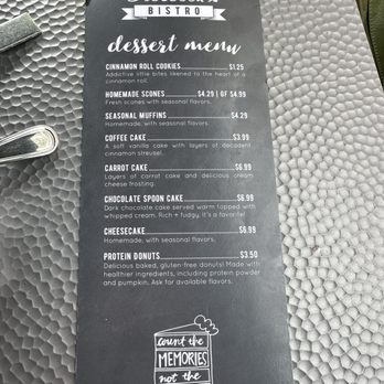 Rebecca's Bistro - Menu - Cafes Near Me - Walnut Creek, Ohio