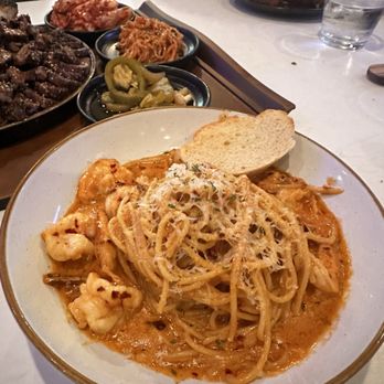 dPlace Steak & Pasta - Spicy Shrimp Rose - Steakhouses Near Me - Fullerton, California