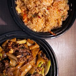 Sunny Thai - Pad See Ew and Shrimp Fried Rice