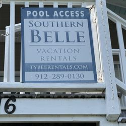 Southern Belle Tybee Vacation Rentals - Advertising pool access but pool is miles away!