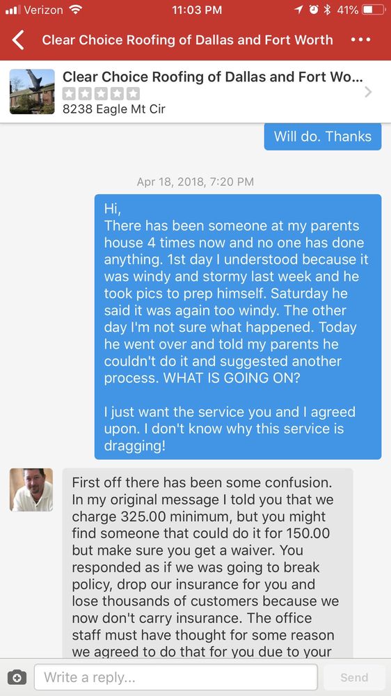 Slide of Clear Choice Roofing of Dallas and Fort Worth