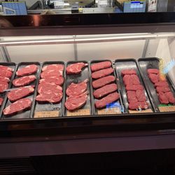 Cook at home and get the best steaks in the west. Like velvet on the tongue.