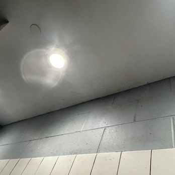 Gleason Family YMCA - looking up in the shower area - Gyms Near Me - Wareham, Massachusetts