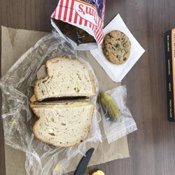 Sugee's Box Lunch Co. - Corned beef sandwich