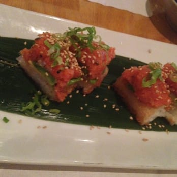 Teru Sushi - Spicy tuna on crispy rice. Amazing!! - Sushi Bars Near Me - Studio City, California Teru Sushi - Spicy tuna on crispy rice. Amazing!! - Sushi Bars Near Me - Studio City, California
