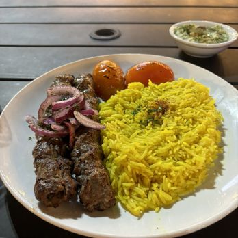 Dalia Mediterranean Grill & Cafe - Kafta Kebab Duo - Mediterranean Near Me - Katy, Texas
