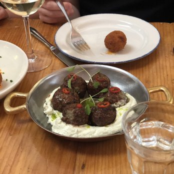 Mamakas Taverna - Keftedes - meatballs $16 - Greek Near Me - Toronto, Ontario