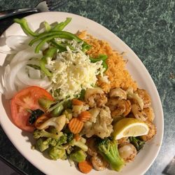 Fiesta Ranchera - Grilled shrimp