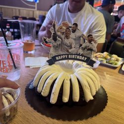 Birthday Cake from Nothing Bundt Cakes
