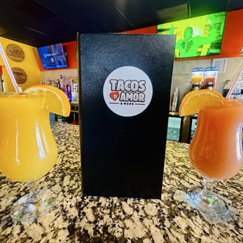 Tacos D Amor - Passion fruit and mango margaritas - Mexican Near Me - Louisville, Kentucky