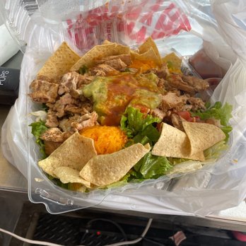 Bobo's Hamburgers - Tostada salad - Burgers Near Me - Pacoima, California