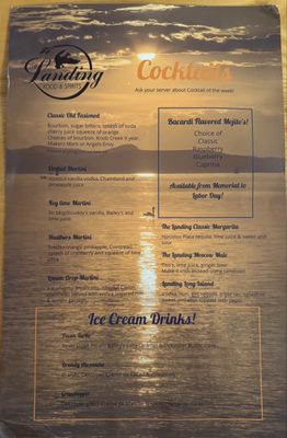 Menu photo 2 The Landing Food & Spirits Cushing, MN