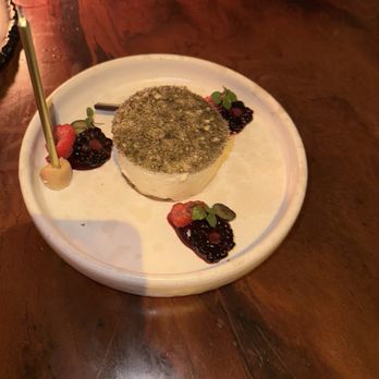 MILA Restaurant - Blackberry cheese cake - Mediterranean Near Me - Miami Beach, Florida