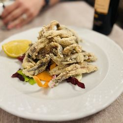 Il Giardino Romano - Fried anchovies