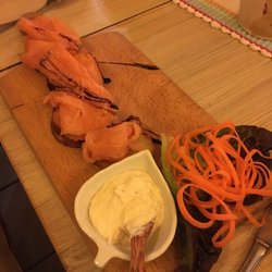 Hamburger Deel - Räucherlachs auf Rösti