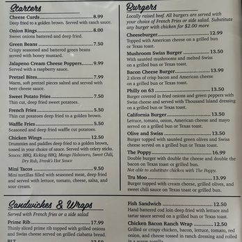Sal's on 63 - Menu - Beer Bar Near Me - Barronett, Wisconsin