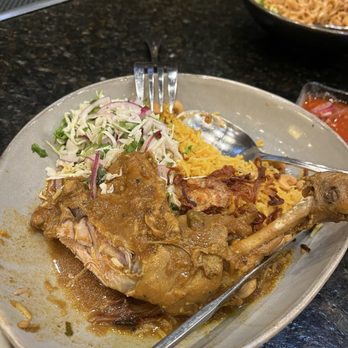 Burma Roots - Chicken Biryani - after the first bite. - Burmese Near Me - San Jose, California