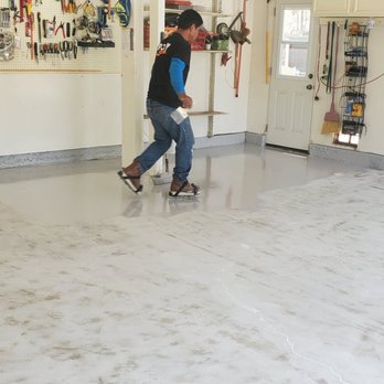 Epoxy Power by BMI - They even made a ice rink!  :-) - Flooring Near Me - Calabasas, California