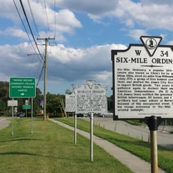Historical Marker For the Battle of Spencer's Ordinary - All three markers