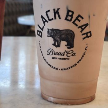 Black Bear Bread - The Bear Latte - Bakeries Near Me - Miramar Beach, Florida